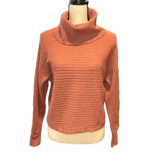 NWT Pink Rose Turtleneck Sweater in Soft Bronze